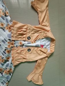 2 To 3 Year Girl Baby Western Gown Dress