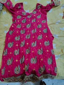 Pink Embroidered Salwar Kameez