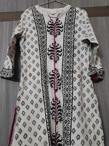 A Line Cotton Kurta