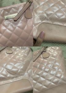 Pink Quilted Handbag