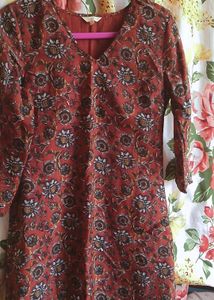 Regal Maroon Kurti!❤️