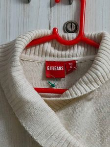 White sweater