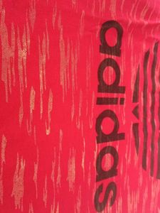 Adidas Red Graphic Tee