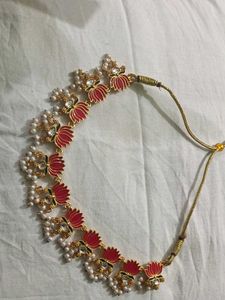 Lotus Pearl Necklace