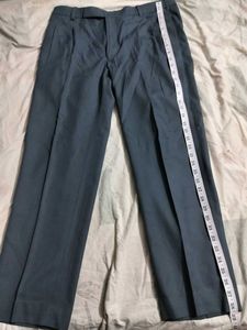 Men&#39;s Grey Striped Pants