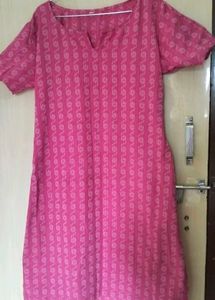 Pink Colour Kurta