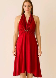 Beautiful Dark Red Dress