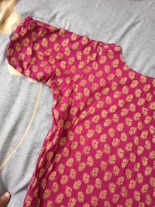 Pink Long Kurti Kurta