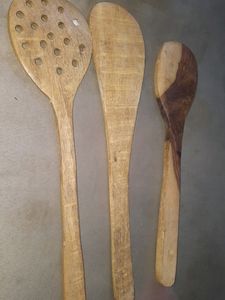 New Wooden Sticks For Non Stick Pans