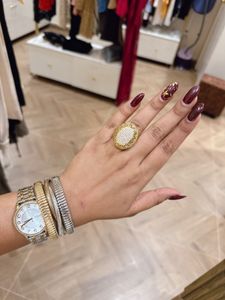 New Anti Tarnish Statement Ring