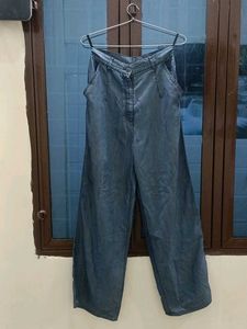 New Wide Leg Denim Pants