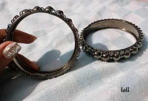 Black Metal Bangles