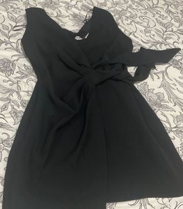 Skater Black Mini Dress