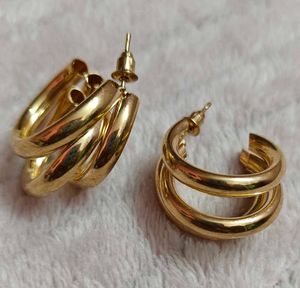 Gold Hoop Earrings