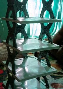 Shoe Rack 5 Layer Foldable😲
