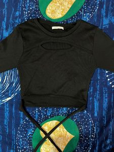Y2k Cutout Top