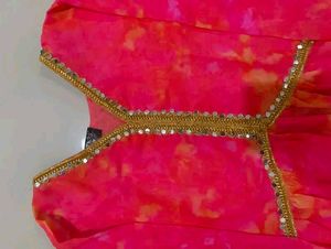 Gown Dupatta Set