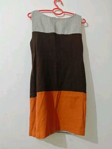 Winter Colour Block Dress
