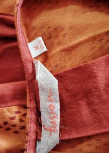 Orange FUSION BRAND Kurta With Unique Design