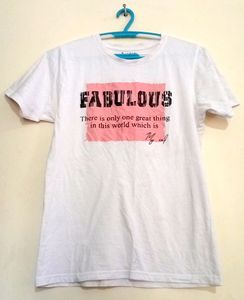 Women's White Round Neck  Tshirt