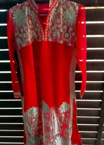 Beautiful Red Kurta