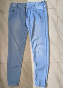 Light Wash Denim Jeans