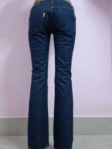 Blue Bootcut Jeans