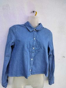Denim Shirt - Women&#39;s Top