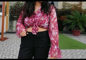Maroon Top