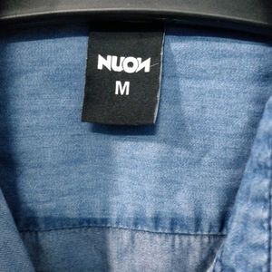 Blue Jeans Pattern Shirt Nuon by Westside
