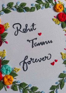 Wedding Hoop Art