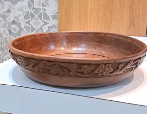 New Wooden Antique Bowl Set Of 3