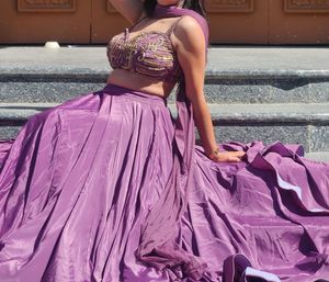 Purple Lehenga