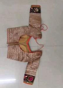 Embroidery Saree With Blouse