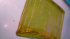 Shinning Green Colour Soft Banarasi Silk Saree