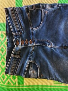 Girls High Waist Denim Jeans