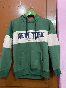 Green Colored Hoodie