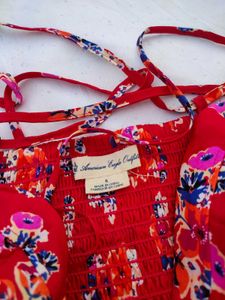 American Eagle Outfitters floral corset dress