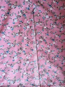 Floral Pink Maxi Skirt