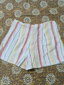 Striped Mini Skort