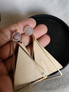 Statement Triangle Earrings