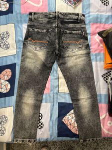 Diesel Gray Wash Jeans