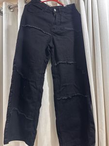 Black Wide Leg stright fitJeans