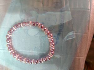 Lavender Pearl Bracelet