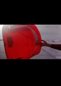 Kids Plastic Swing Seat - Red jhuka fun activity