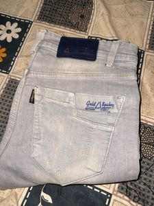 light blue jeans