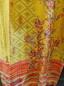 Yellow winter Kurta Set