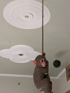 Polyresin Monkey Hanging Figurine
