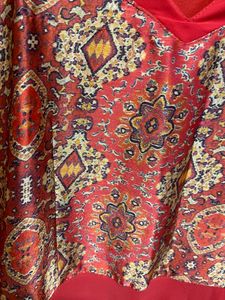 Long Georgette Gown With Duppata