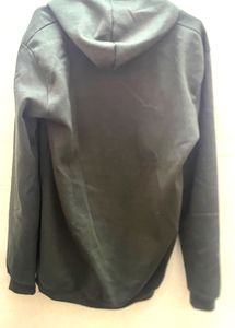 Stylish Hoodie green colour size:-M